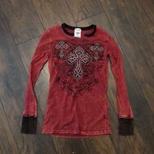 Cross Long Sleeve Shirt - Size M